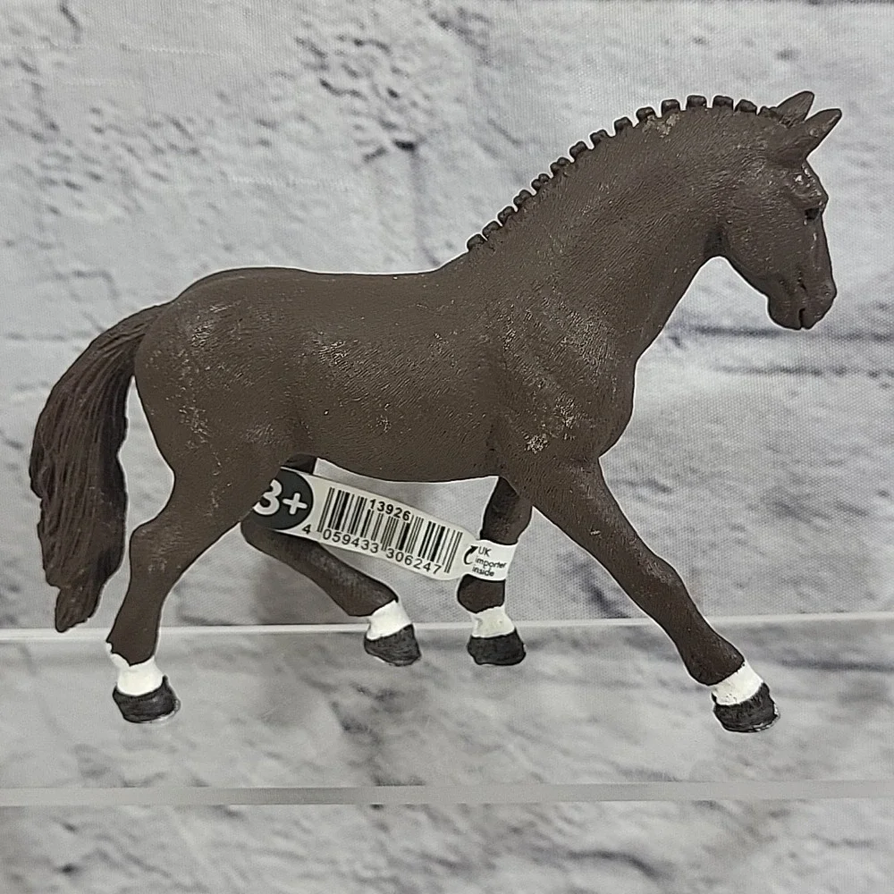 Schleich Horse Figures Lot Of 3 Pinto Stallion‎ Clydesdale Foal Riding Pony
